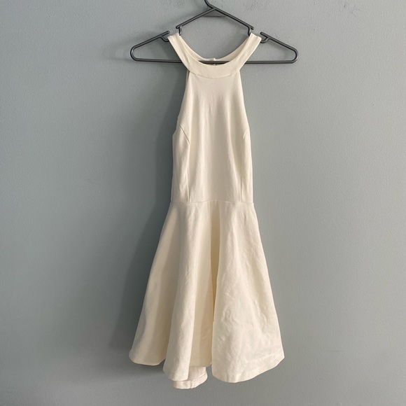 Lulus Delightful Surprise Ivory Skater Dress - Picture 2 of 11